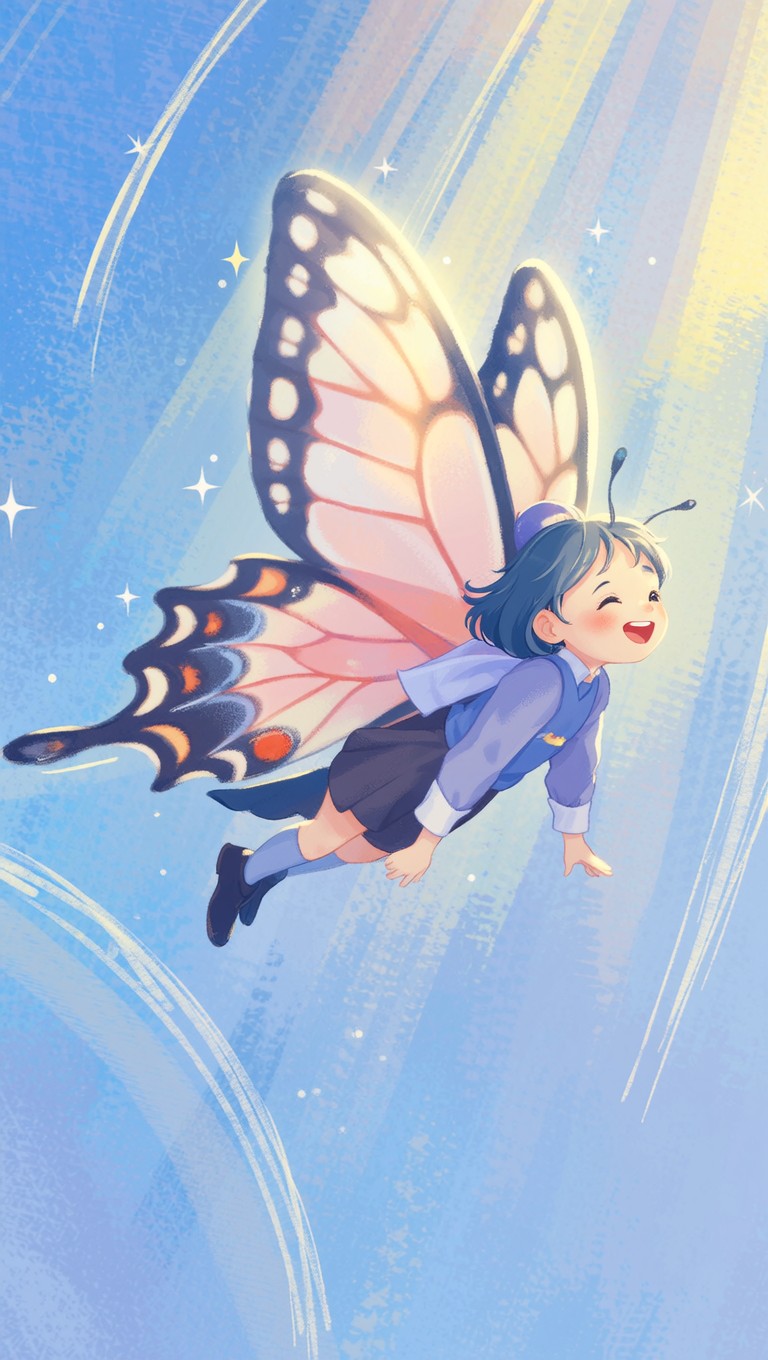 Free Wings of Wonder Image - Butterfly, Child, Wings | Download at ...
