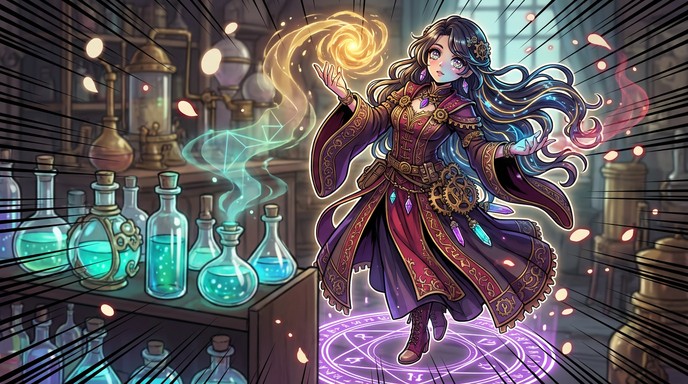 Free Magical Potion Crafting Image - Anime, Manga, Potion | Download at ...