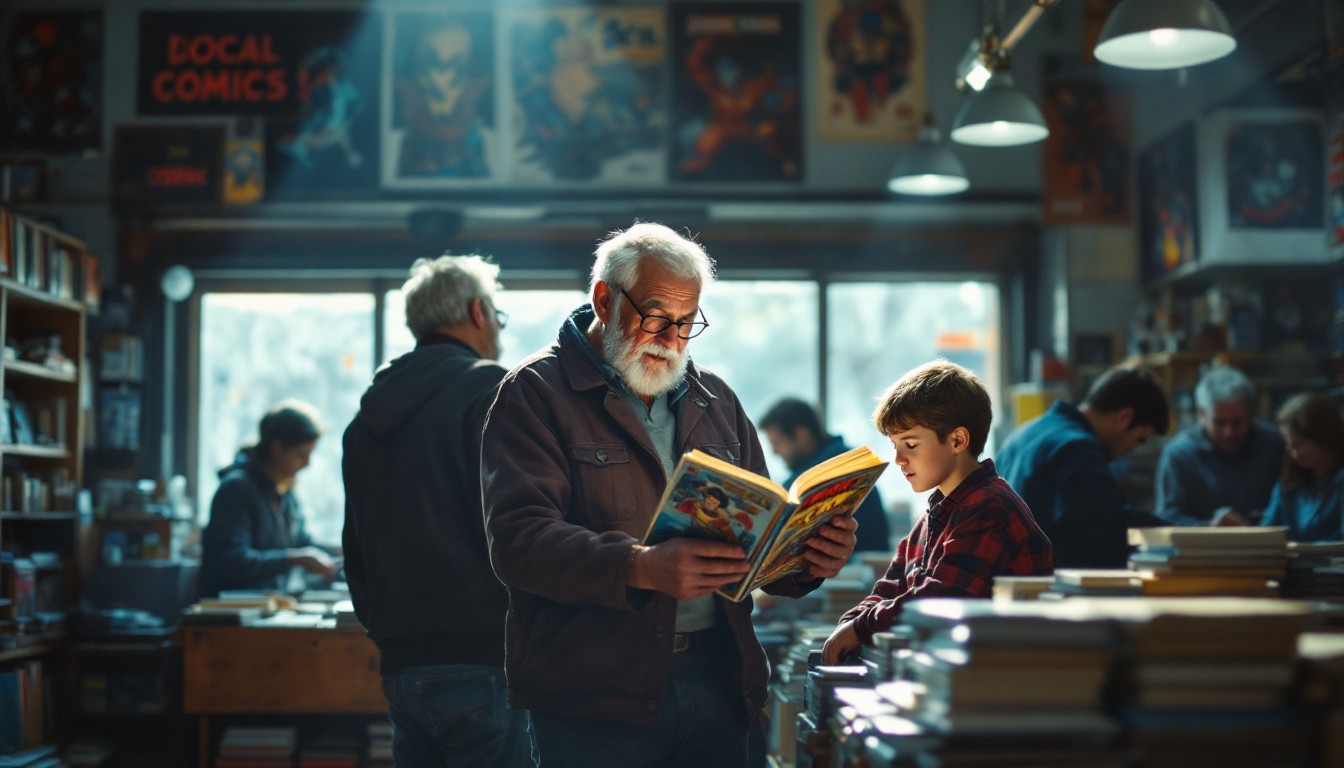 Free Comics Connect Generations Image - Comics, Reading, Bookstore ...