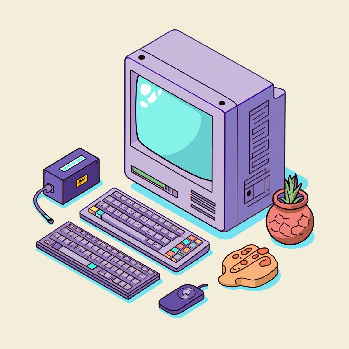 Intec Y2k Free Y2K Tech Nostalgia Image - Y2k, Retro, Technology | Download at ...