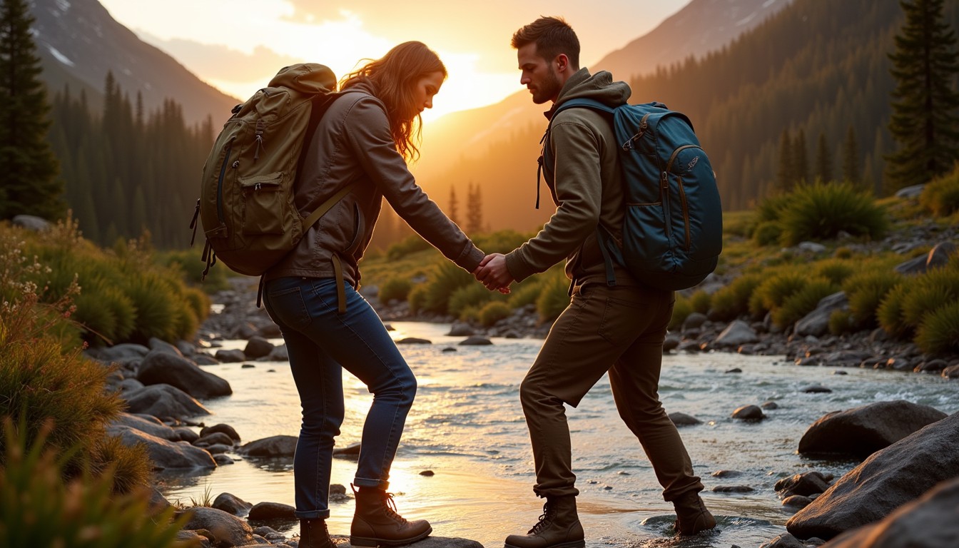 Free Wilderness Stream Crossing Image - Hiking, Adventure, Wilderness ...