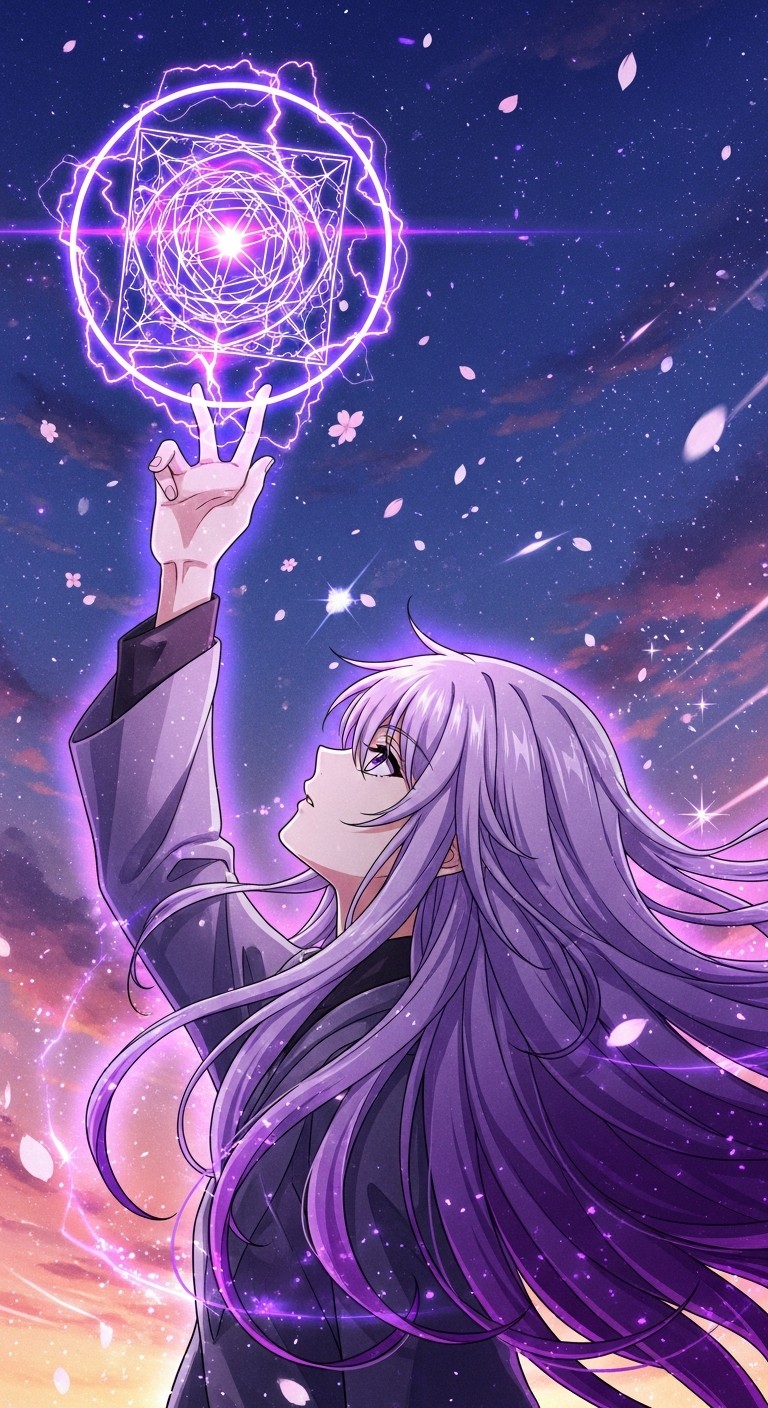 Free Purple Magic Awakens Image - Anime, Purple, Lavender | Download at ...