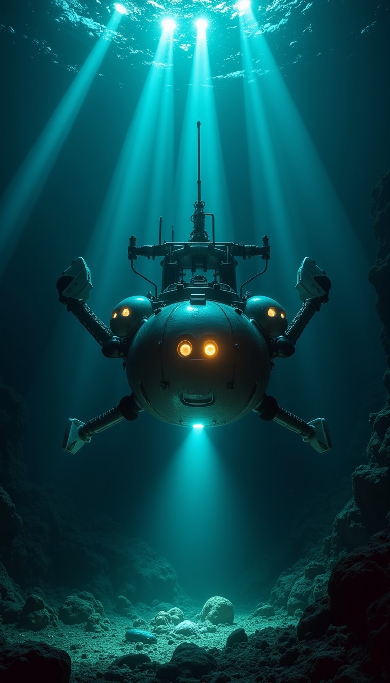 Free Deep Sea Discovery Image - Submersible, Underwater, Exploration ...