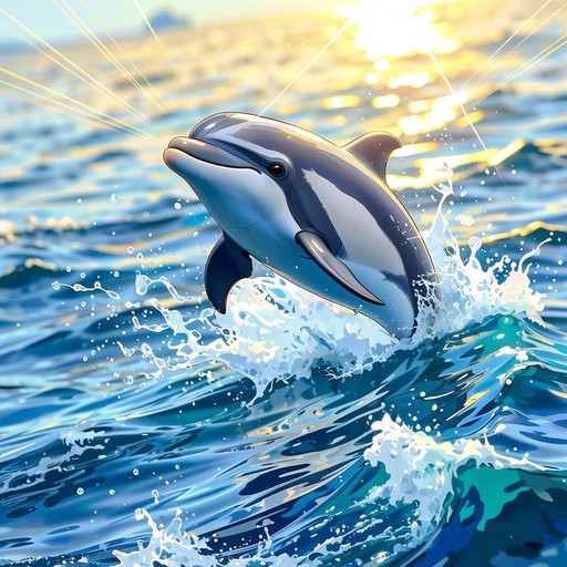 Free Dolphin's Radiant Leap Image - Dolphin, Anime, Underwater ...