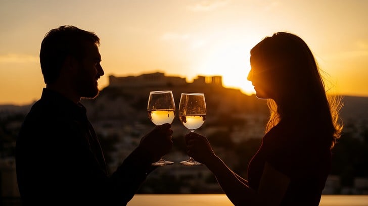 Free Sunset Wine Toast Image - Sunset, Romance, Couple | Download at ...