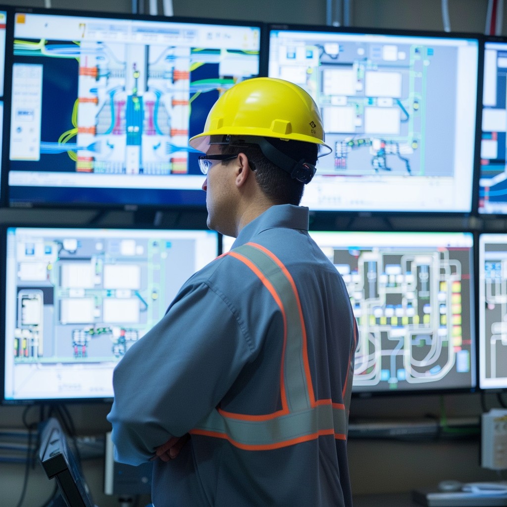 Free Industrial System Monitoring Photo - Engineer, Control, Monitoring ...