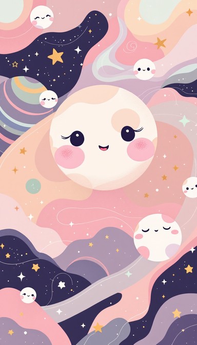 Free Cosmic Kawaii Dreams Image - Galaxy, Kawaii, Pastel | Download at ...