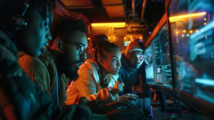 Pc Team Free Focused tech team Image - Technology, Team, Monitoring | Download ...