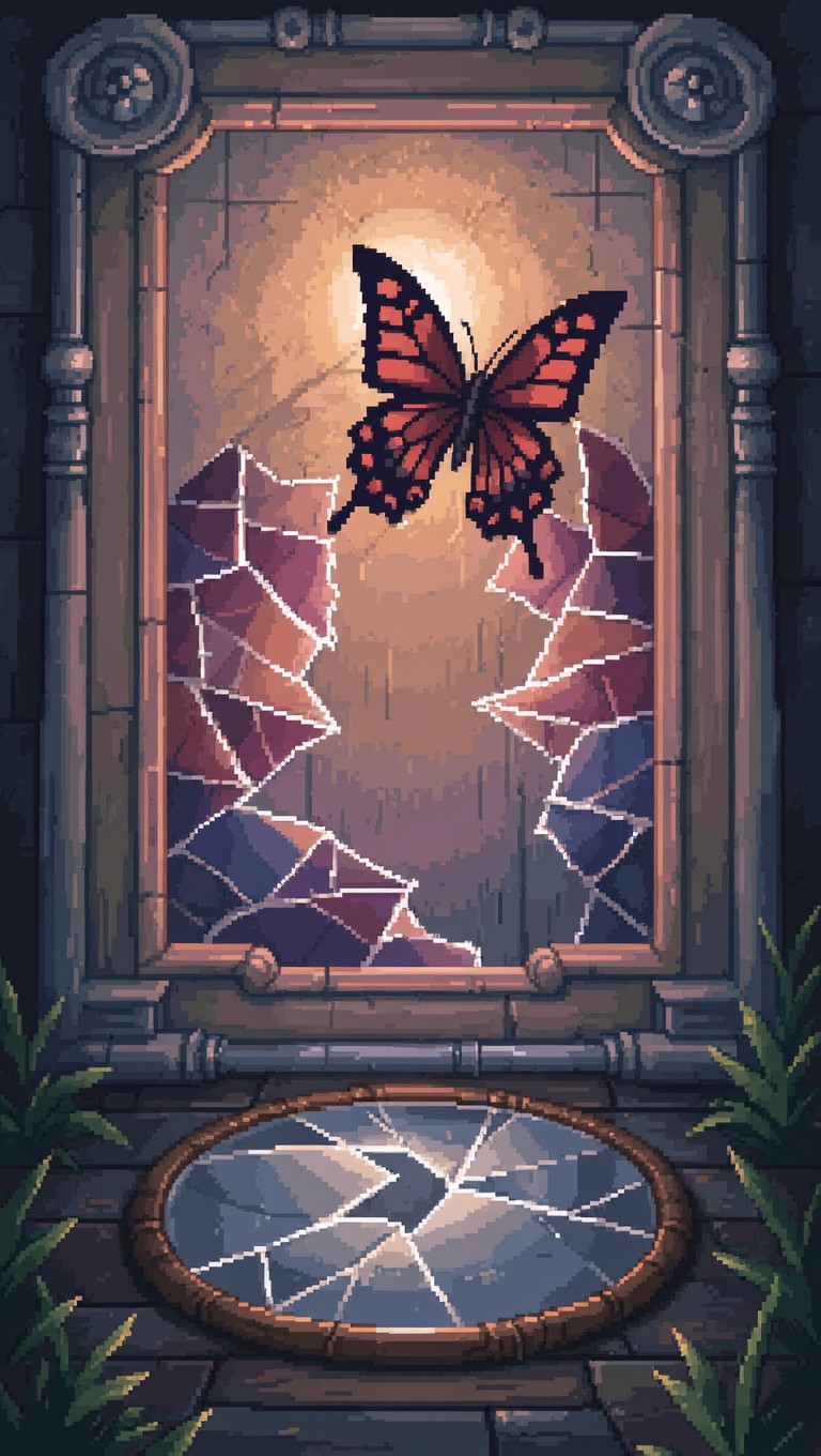 Free Butterfly Portal Gateway Image - Butterfly, Doorway, Portal ...