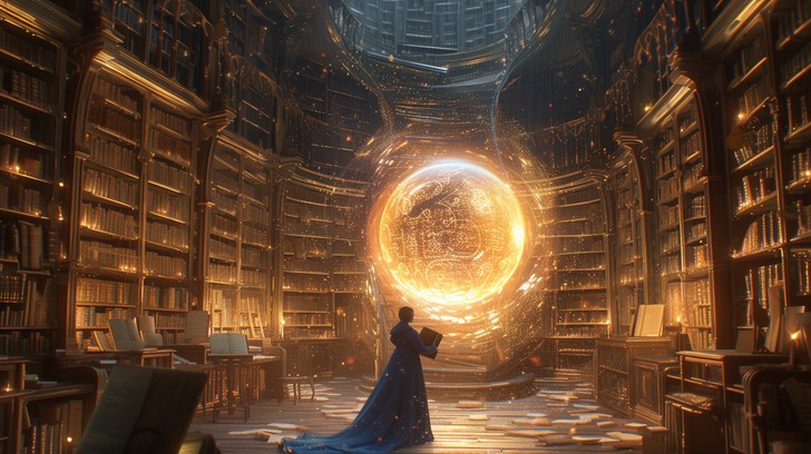 Free Mystical Library Encounter Image - Mystical, Library, Books ...