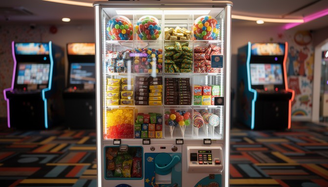 Free Sweet Arcade Treats Image - Candy, Vending, Machine | Download at ...