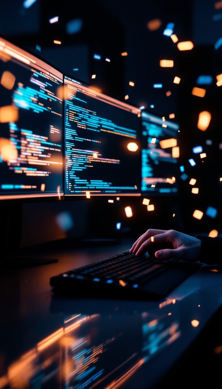 Free Code Meets Light Image - Programming, Cyberpunk, Code | Download ...