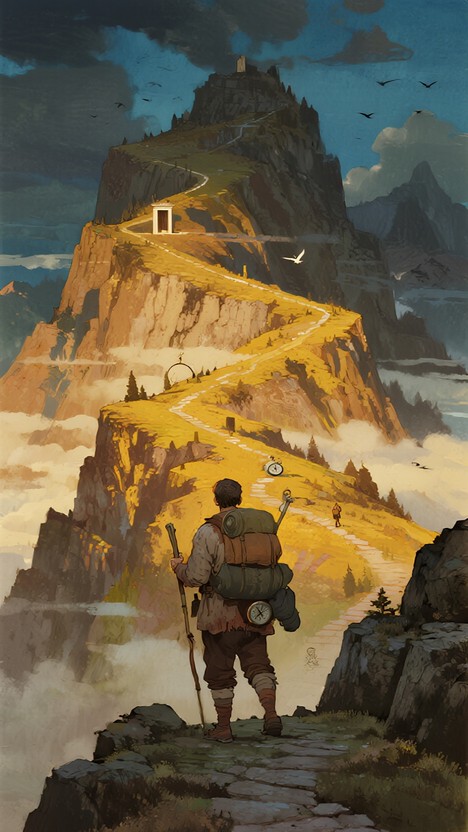 Free Path Through Peaks Image - Mountains, Journey, Path | Download at ...