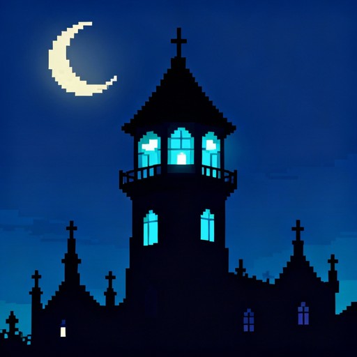 Free Haunted Pixel Sentinel Image - Watchtower, Pixel, Gothic ...