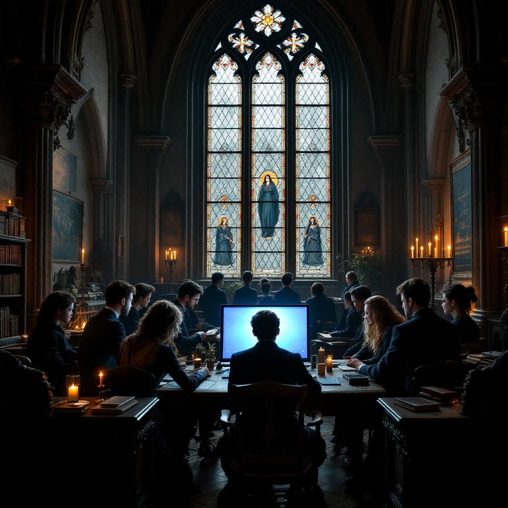 Free Gothic Digital Learning Image - Gothic, Digital, Classroom ...