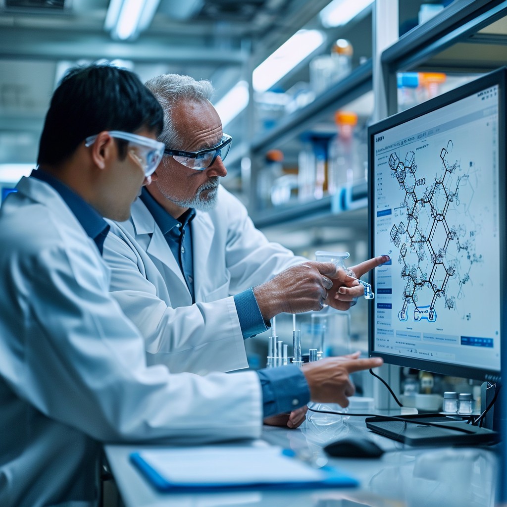 Free Scientists Analyzing Data Image - Science, Laboratory, Research ...
