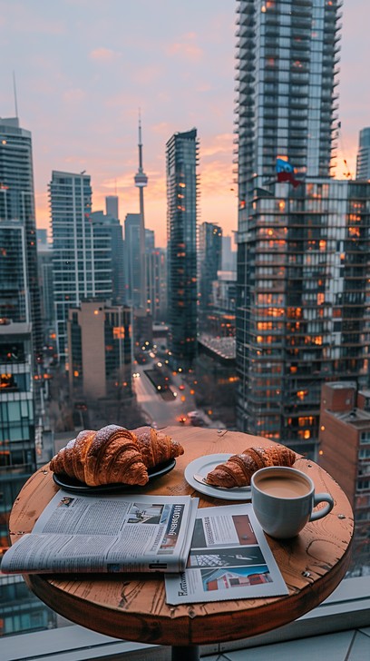 Free Urban Breakfast View Image - Urban, Breakfast, Sunrise | Download ...
