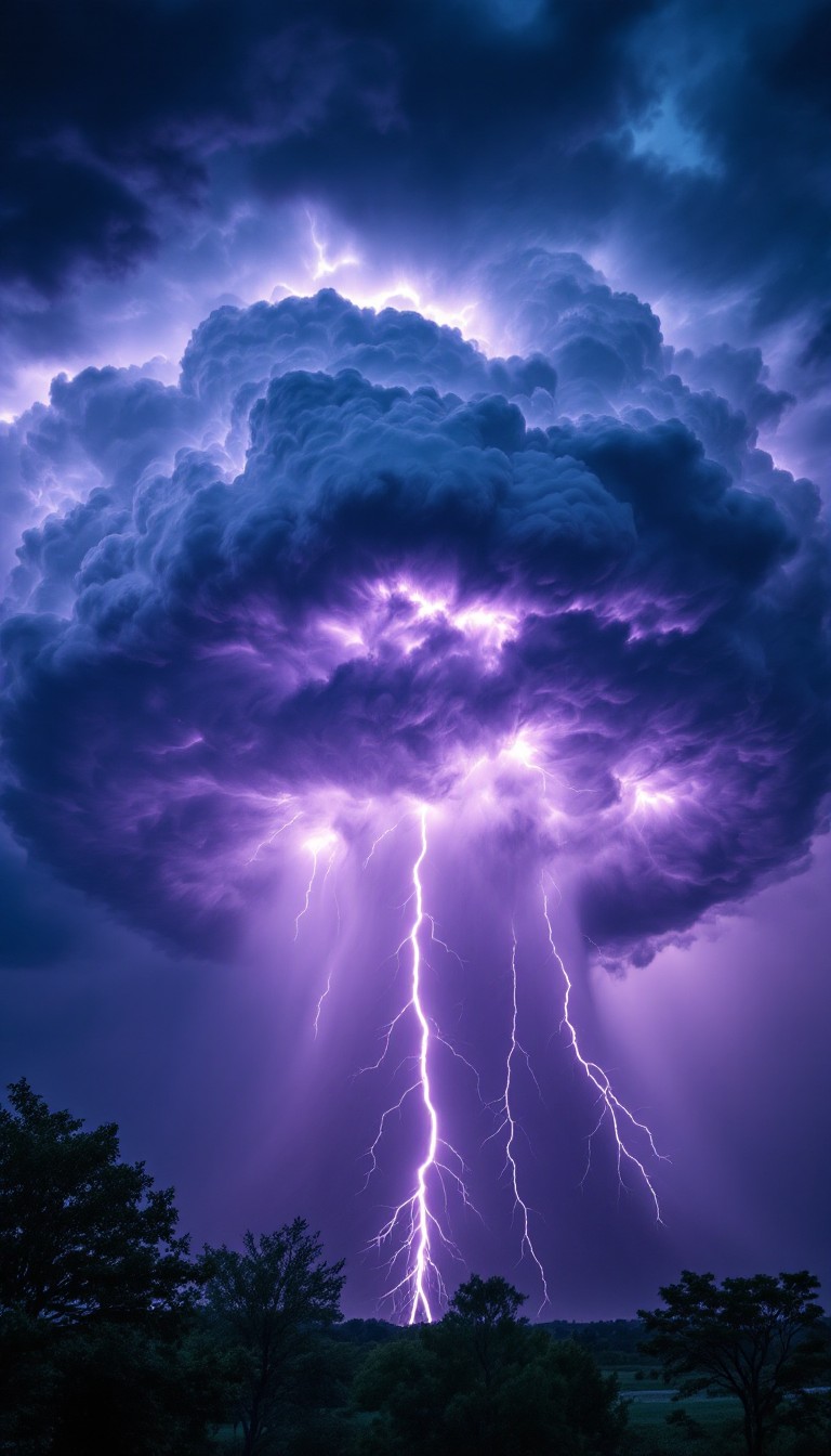 Free Purple Lightning Storm Image - Lightning, Storm, Purple | Download ...