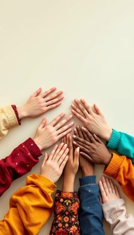 Free Diverse Hands Rising Image - Unity, Diversity, Hands | Download at ...