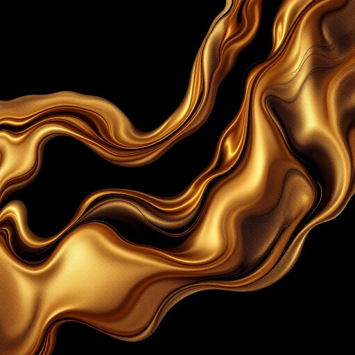 Download Molten Gold Flow Image - Gold, Metallic, Abstract | StockCake