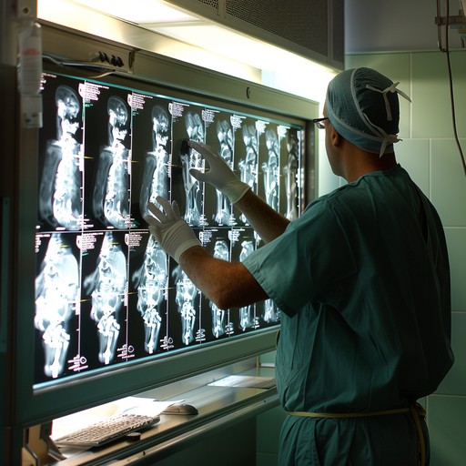 Free Doctor Analyzing X-rays Image - Doctor, Radiology, X-rays ...