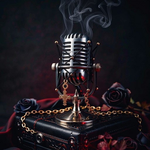 Free Gothic Microphone Elegance Image - Microphone, Gothic, Vintage ...
