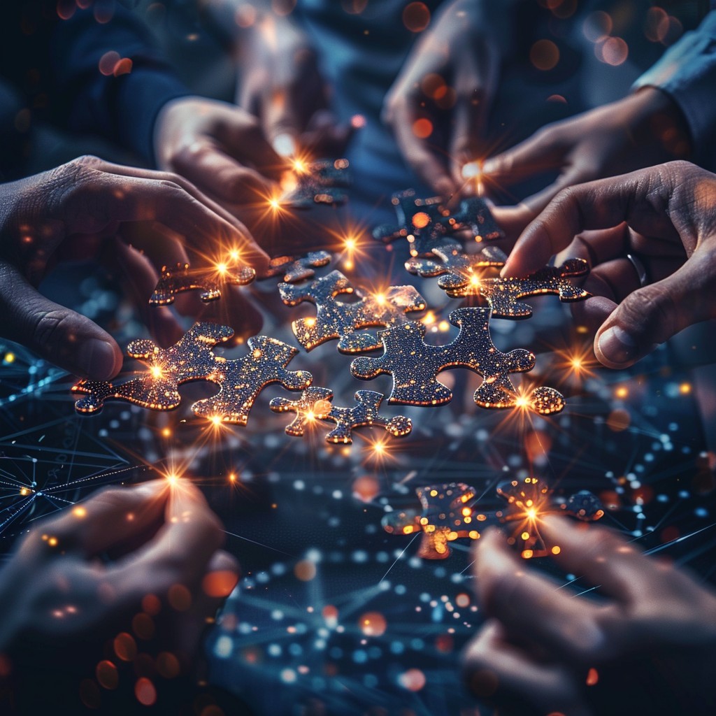 Free Connection Free Illuminated Puzzle Connection Image - Puzzle, Collaboration ...