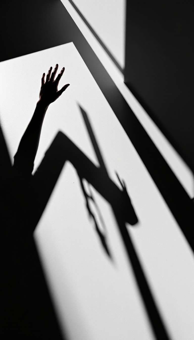 Free Shadow Reaches Skyward Image - Minimal, Shadow, Geometric ...