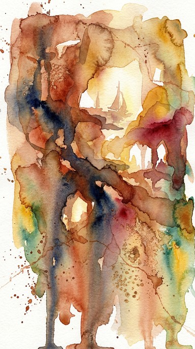 Abstract Merchant Free Ancient Trade Routes Image - Watercolor, Abstract, Historical ...