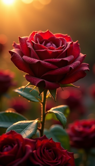 Free Luminous Burgundy Rose Image - Rose, Burgundy, Crimson | Download ...