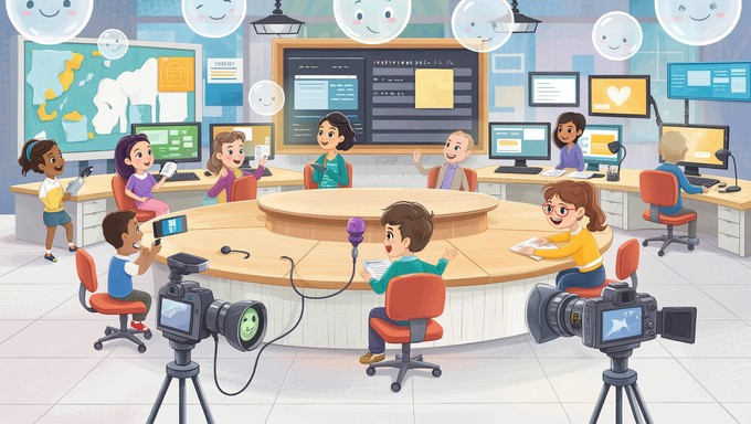 Free Young Journalist Dreams Image - Journalist, Child, Illustration ...
