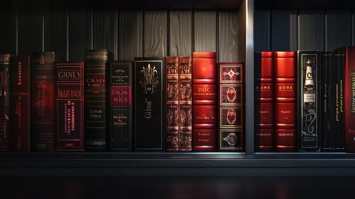 Free Vintage Book Collection Image | Download at StockCake