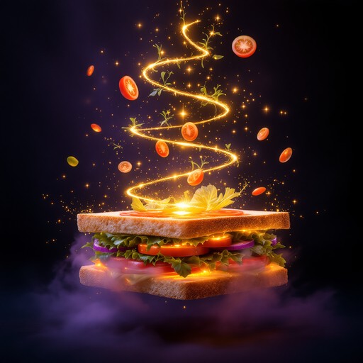 Magic Sandwhich Free Magical Floating Sandwich Image - Magical, Floating, Sandwich ...