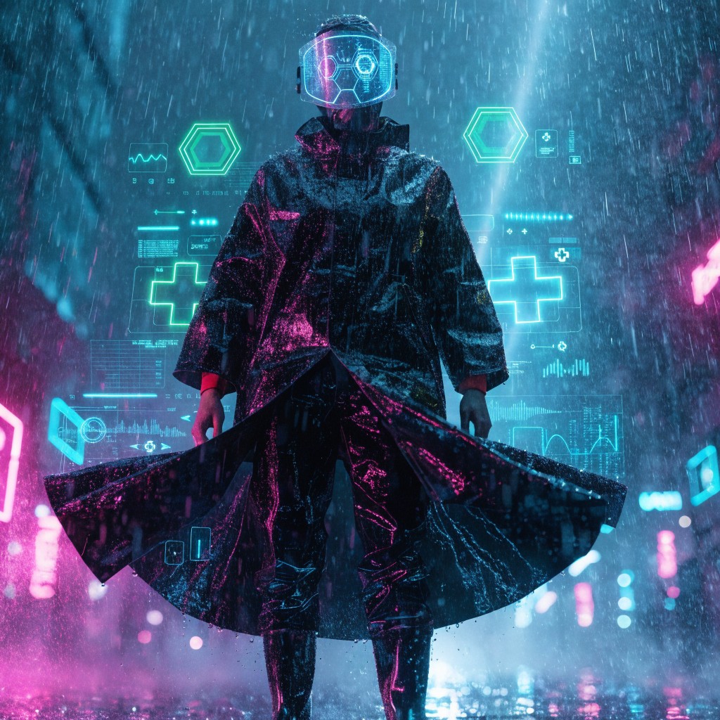 Free Neon Medical Hero Image - Cyberpunk, Futuristic, Neon | Download ...