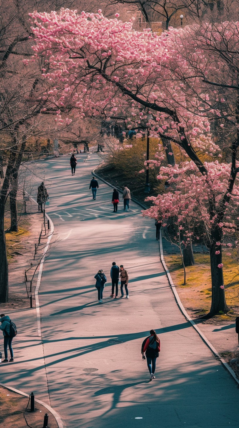 Spring Walk Flower Power Free Blooming Spring Walk Image - Spring, Cherry, Blossoms | Download ...
