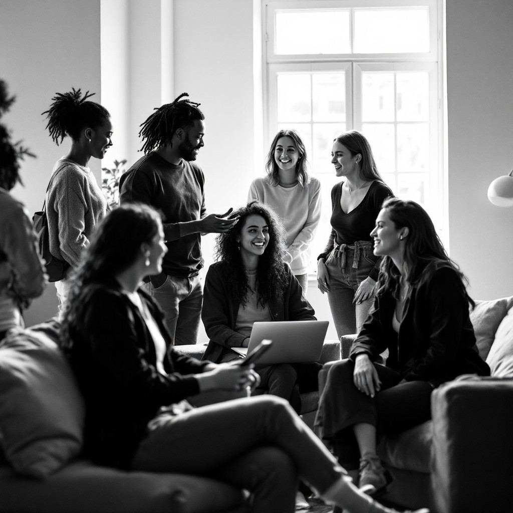 Free Community In Action Image - Community, Conversation, Workspace ...