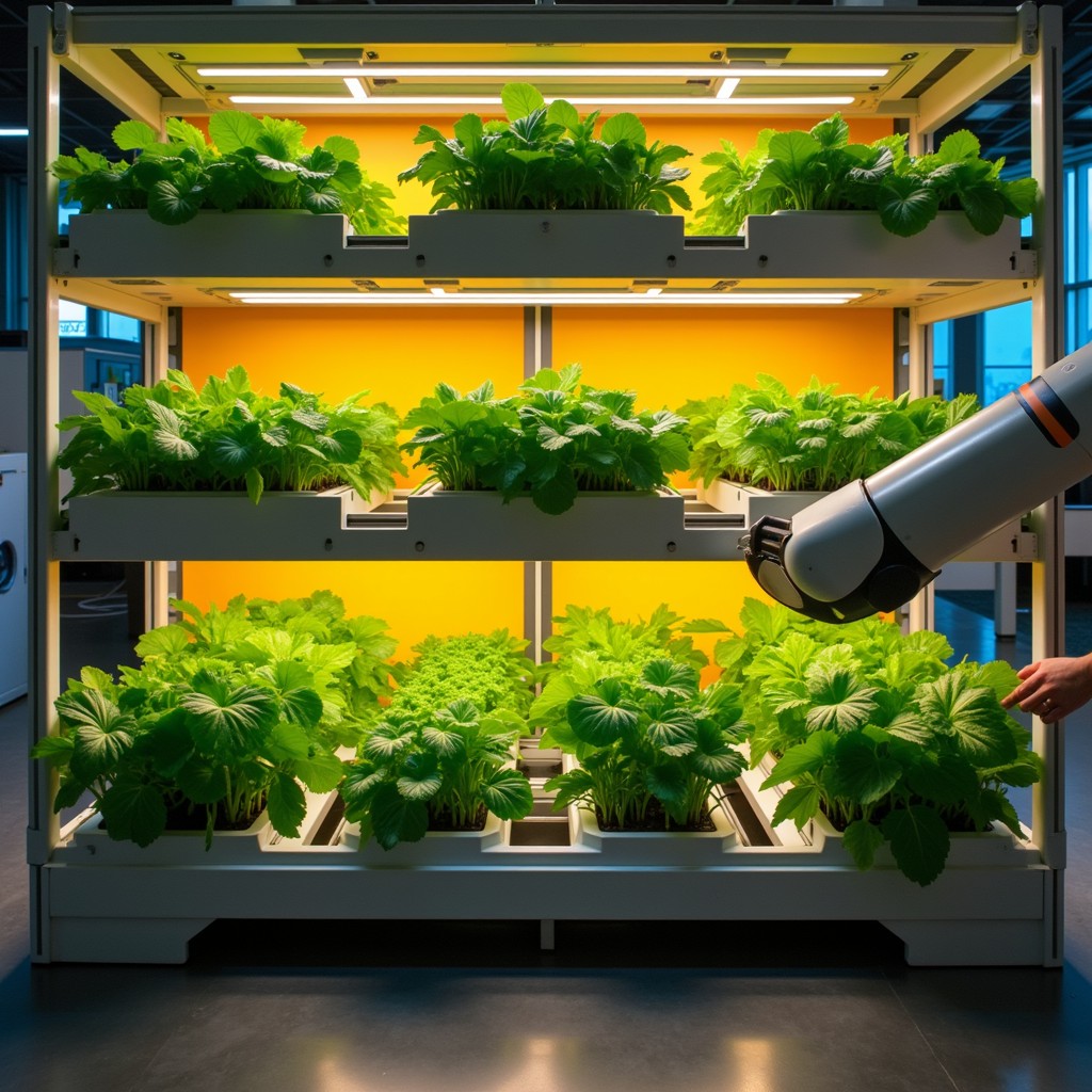 Free Futuristic Vertical Farm Image - Hydroponics, Vertical, Farming ...