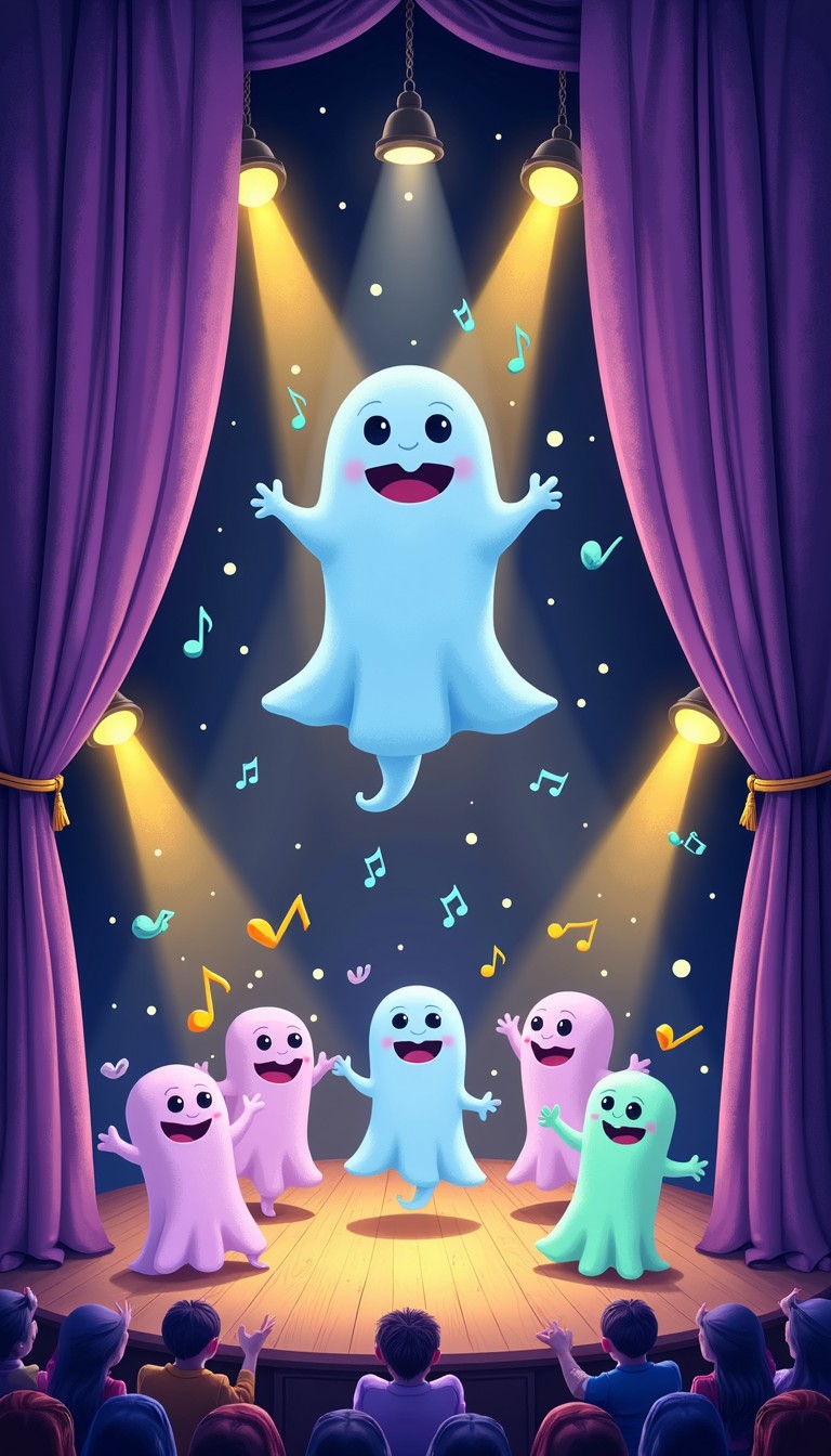 Ghost Performance Free Ghostly Theater Performance Image - Ghosts, Theater, Performance ...