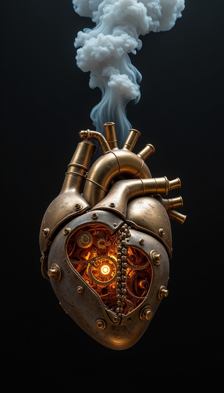steampunk-clockwork-heart-