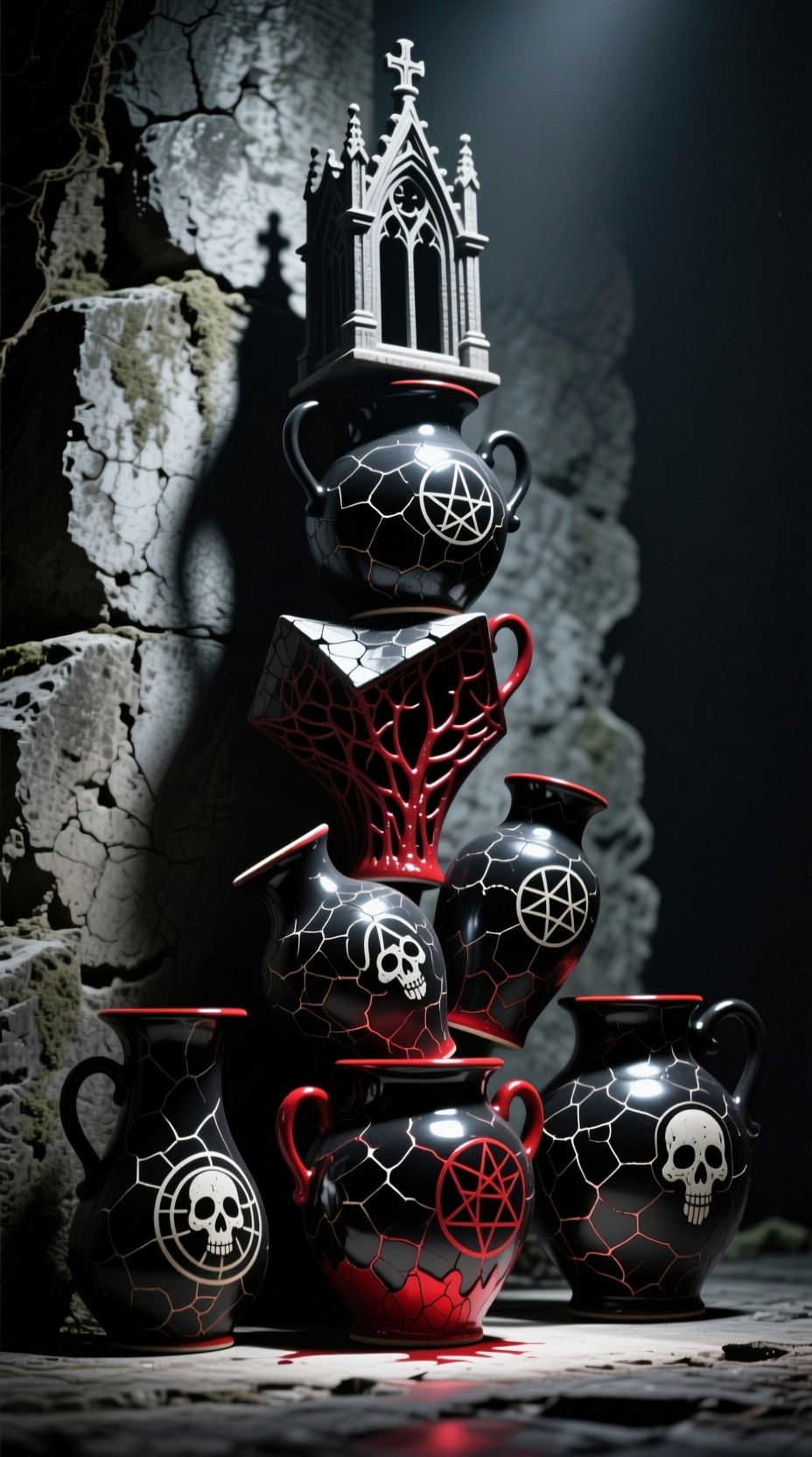 Free Gothic Ritual Vessels Image - Gothic, Pottery, Occult | Download ...