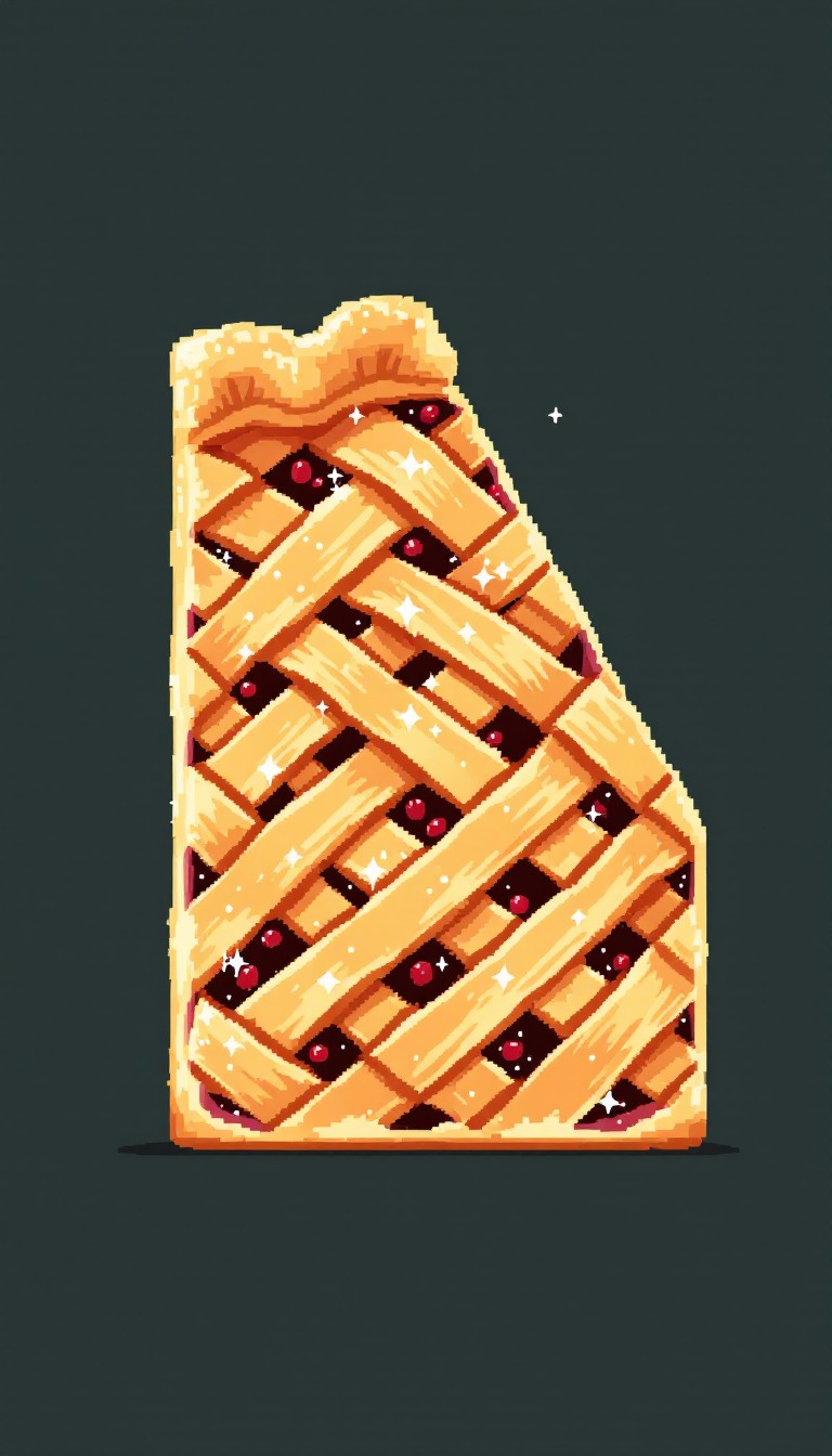 Free Pixelated Berry Pie Image - Pie, Lattice, Pixel | Download at ...