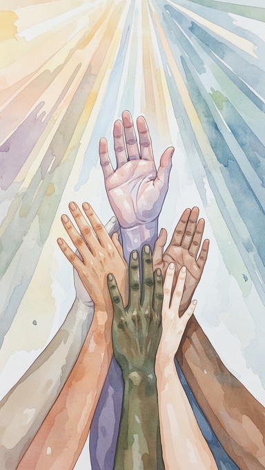 Unity Inspiration Images Free Unity Through Hope Image - Watercolor, Protest, Unity | Download ...