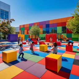Free Colorful Playground Fun Image - Playground, Colorful, Children ...