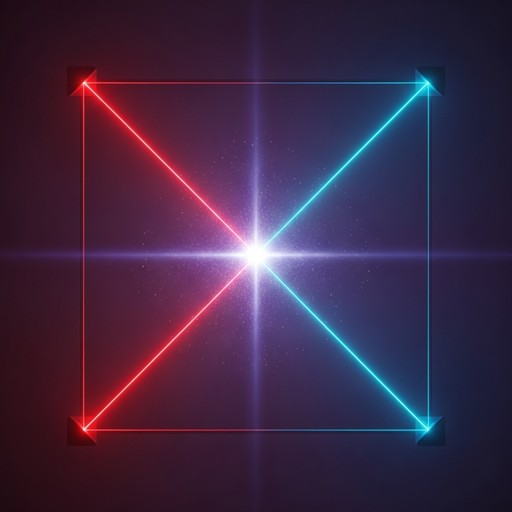 Free Neon X Architecture Image - Magenta, Geometric, Intersection ...