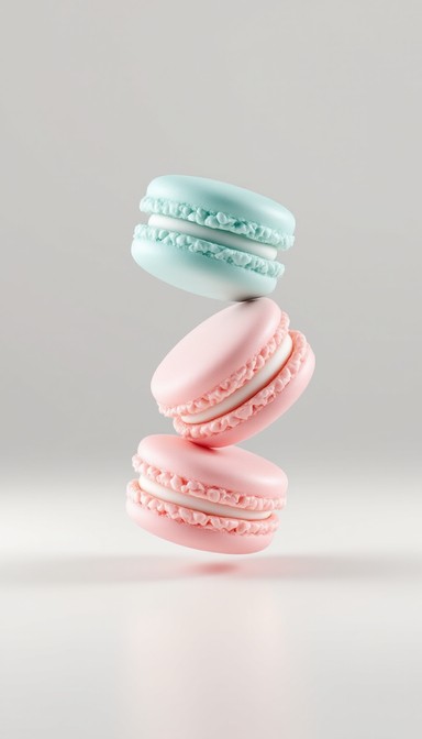 Floating Macaron Free Magical Floating Macarons Image - Macarons, Pastry, Floating ...