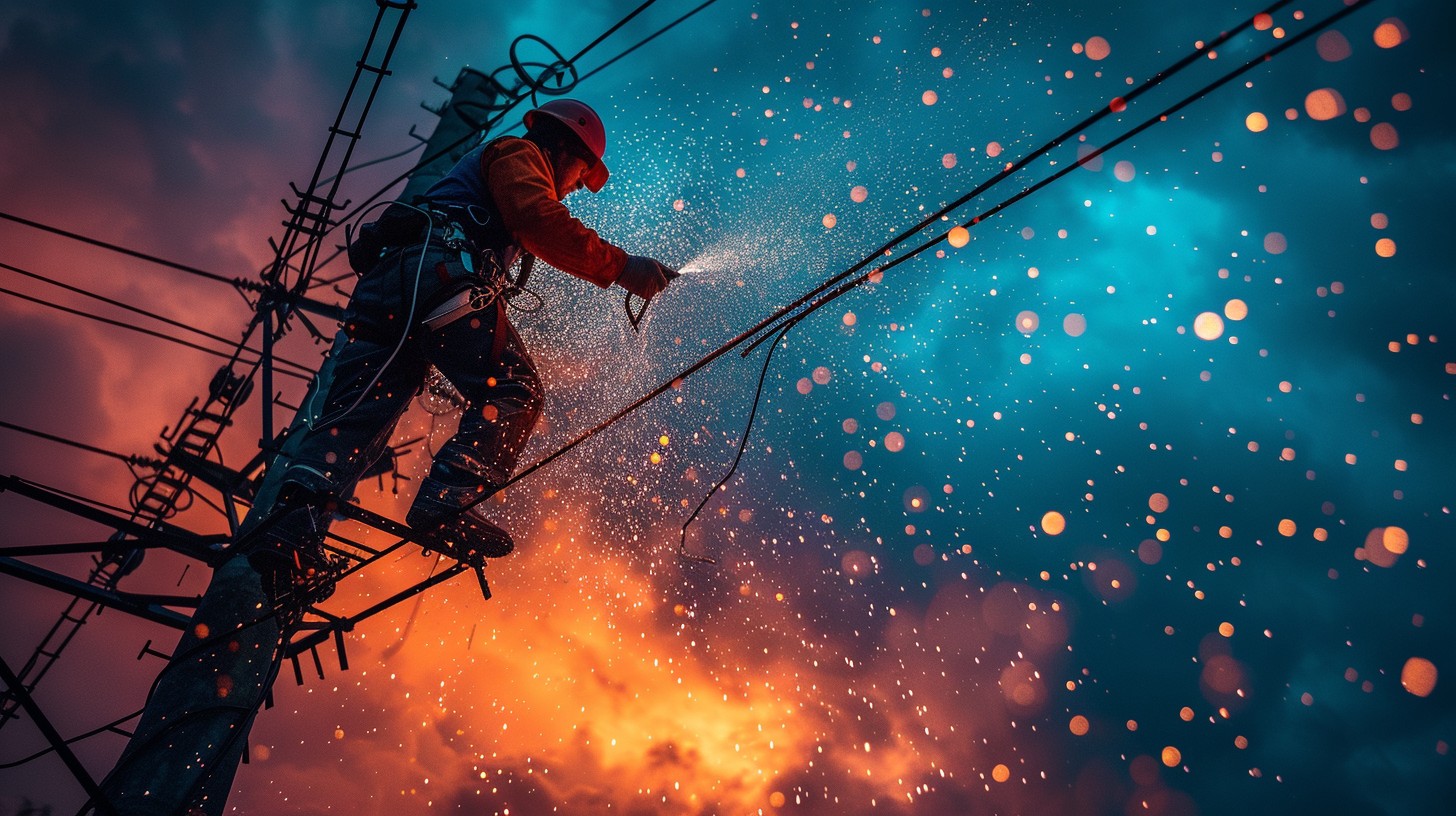 Free Electric Spark Works Image - Electrician, Sparks, Night | Download ...