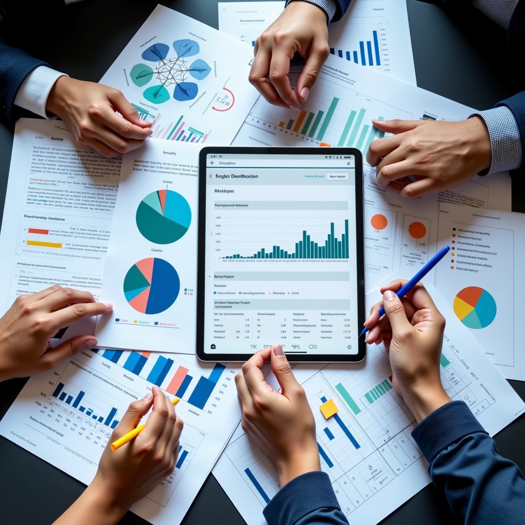 Free Data analysis collaboration Image - Data, Analytics, Charts ...