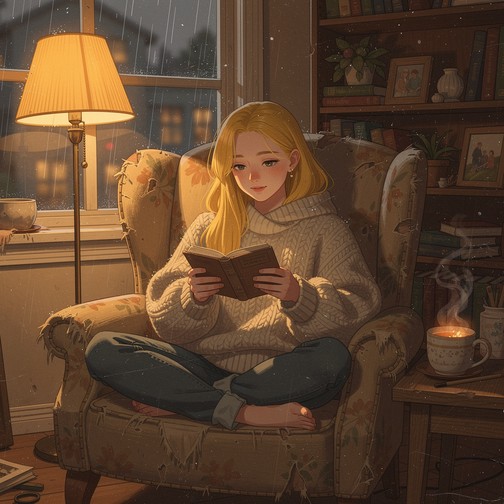 Free Cozy Reading Time Image - Cozy, Reading, Woman | Download at StockCake