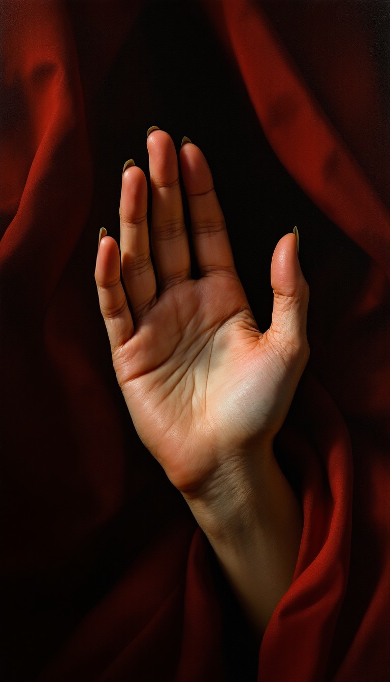 Free Hand Against Red Image - Hand, Crimson, Renaissance | Download at ...