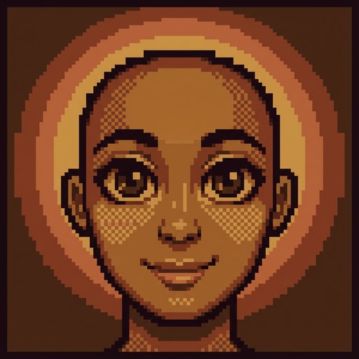 Free Dewy Pixel Portrait Image - Pixelart, Minimalist, Portrait ...